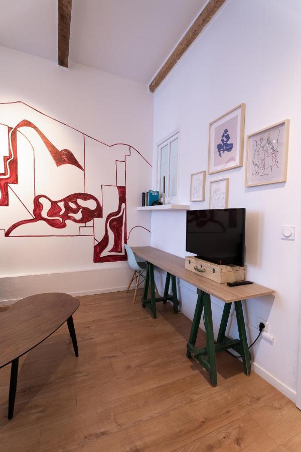 L'Atelier D'Artiste - Refuge Boheme Et Creatif Apartment Toulon Luaran gambar